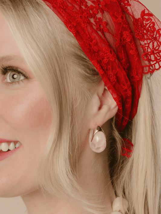 Taylor Retro Hoop Earring